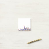 Chicago Skyline Post-it® Notes (Op bureau)