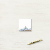Chicago Skyline Post-it Notes (Op bureau)