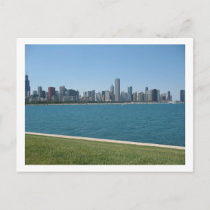 "Chicago Skyline" Postcard Briefkaart
