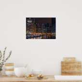Chicago Skyline Poster (Keuken)