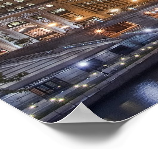 Chicago Skyline Poster (Hoek)