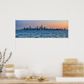 Chicago Skyline Poster (Keuken)