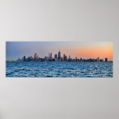 Chicago Skyline Poster (Voorkant)