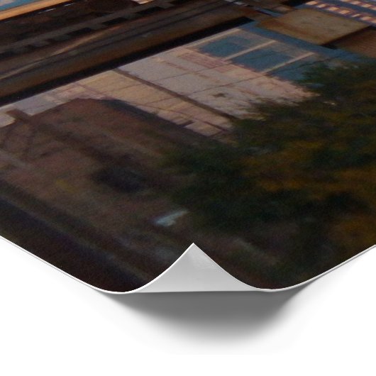 Chicago Skyline Poster (Hoek)