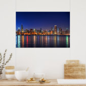 CHICAGO SKYLINE POSTER (Keuken)