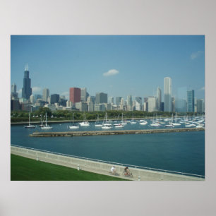 Chicago Skyline Poster