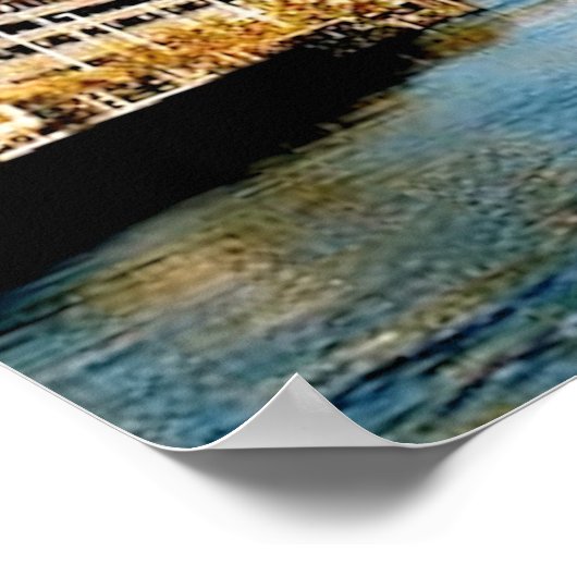 Chicago Skyline Poster (Hoek)