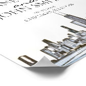 Chicago Skyline Poster (Hoek)