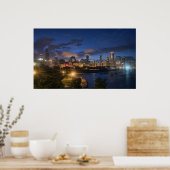 Chicago Skyline Poster (Keuken)