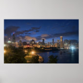 Chicago Skyline Poster (Voorkant)
