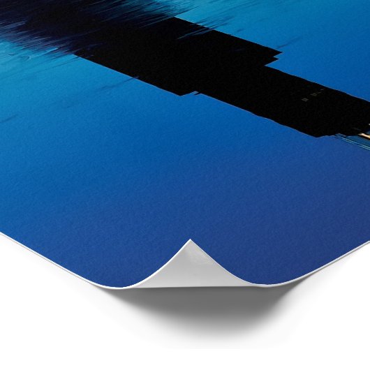 Chicago Skyline Poster (Hoek)