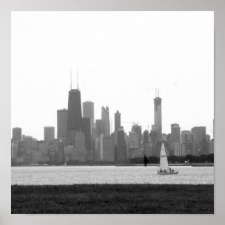 Chicago Skyline Poster