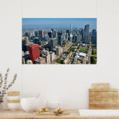 Chicago Skyline Poster (Keuken)