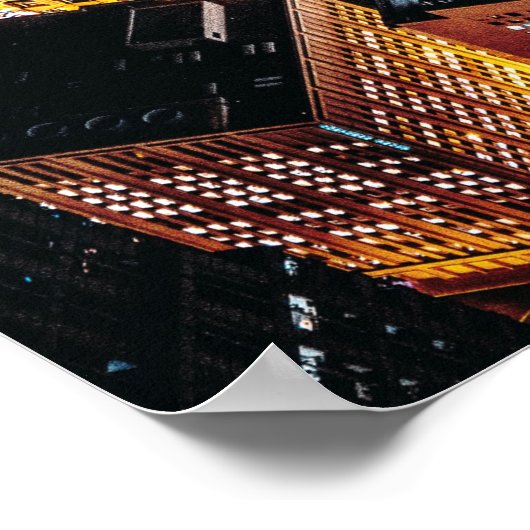 Chicago skyline poster (Hoek)