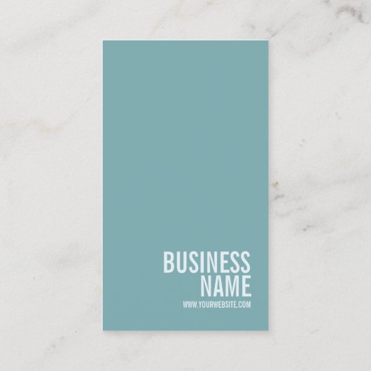 Chicago Skyline Professional visitekaartje (Achterkant)