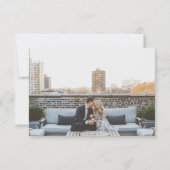 Chicago Skyline Response Kaart (Achterkant)