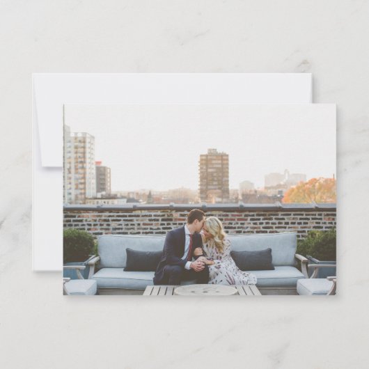 Chicago Skyline Response Kaart (Achterkant)