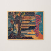 Chicago Skyline Rivierfront Legpuzzel (Horizontaal)