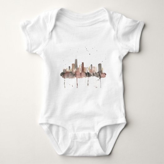 Chicago Skyline Romper (Voorkant)