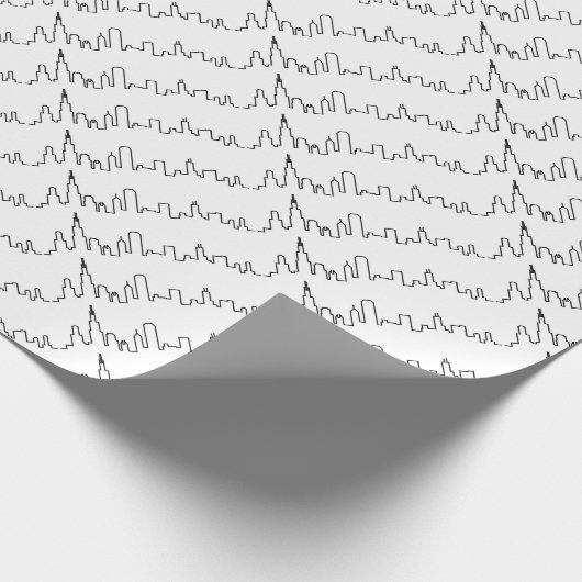 Chicago Skyline Series Cadeaupapier (Hoek)