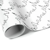 Chicago Skyline Series Cadeaupapier (Rol Hoek)