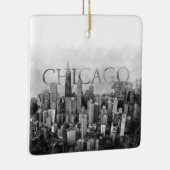 Chicago Skyline Sketch Keramisch Ornament (Rechts)