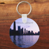 Chicago skyline sleutelhanger (Voorkant)
