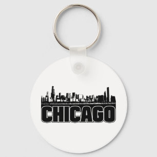 Chicago Skyline Sleutelhanger