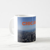 Chicago skyline T Koffiemok (Voorkant links)