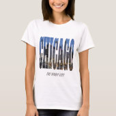 Chicago Skyline T-shirt (Voorkant)