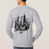 Chicago Skyline T-Shirt (Achterkant)