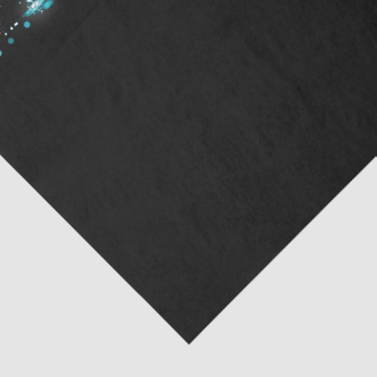 Chicago Skyline Tissuepapier (Detail)