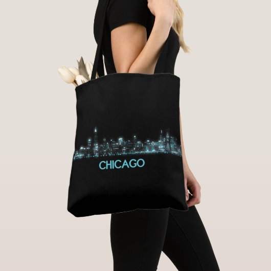 Chicago Skyline Tote Bag (Dichtbij)