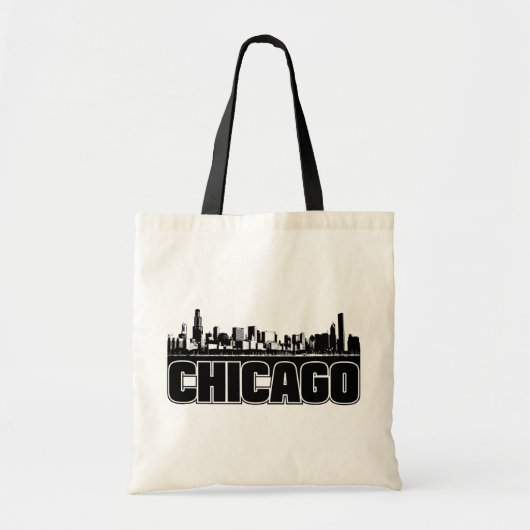 Chicago Skyline Tote Bag (Voorkant)