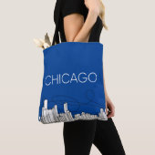 Chicago skyline tote bag (Dichtbij)