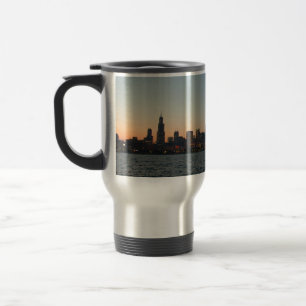 Chicago Skyline Travel Mug Reisbeker