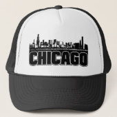 Chicago Skyline Trucker Pet (Voorkant)