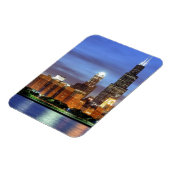 Chicago skyline van de Adler Planetarium Magneet (Linkerzijde)