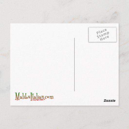 Chicago Skyline van het centrum John Hancock Briefkaart (Achterkant)