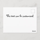 Chicago Skyline Vintage Travel Briefkaart (Achterkant)