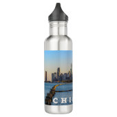 Chicago Skyline Water Bottle Waterfles (Links)