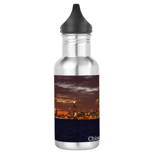 Chicago Skyline waterfles Waterfles (Links)
