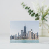 Chicago Skyline with Lake Michigan Briefkaart (Staand voorkant)
