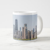 Chicago Skyline with Lake Michigan Grote Koffiekop (Voorkant rechts)