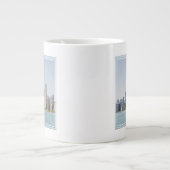 Chicago Skyline with Lake Michigan Grote Koffiekop (Voorkant)