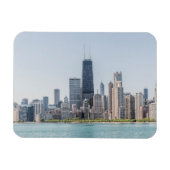 Chicago Skyline with Lake Michigan Magneet (Horizontaal)