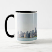 Chicago Skyline with Lake Michigan Mok (Links)