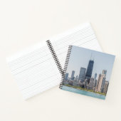 Chicago Skyline with Lake Michigan Notitieboek (Binnen)