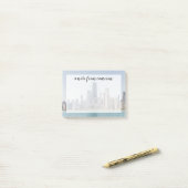Chicago Skyline with Lake Michigan Post-it® Notes (Op bureau)