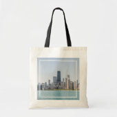 Chicago Skyline with Lake Michigan Tote Bag (Voorkant)